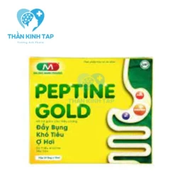 Peptine gold - Hỗ trợ làm giảm đầy bụng khó tiêu ợ hơi